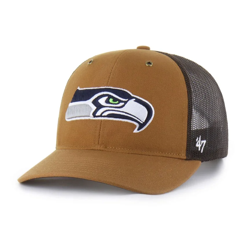 Gorra de camionero de los Seattle Seahawks '47, corte holgado