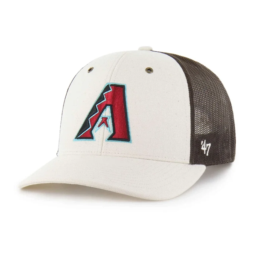 Gorra de camionero sin teñir de los Arizona Diamondbacks '47