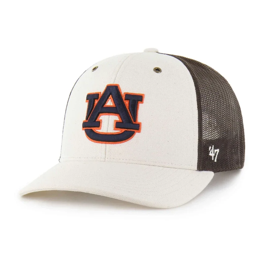 Gorra de camionero sin teñir de los Auburn Tigers del 47