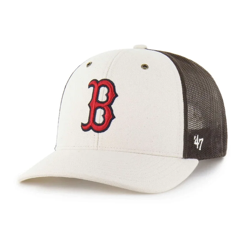 Gorra de camionero sin teñir de los Boston Red Sox '47