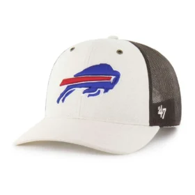 Gorra de camionero sin teñir de los Buffalo Bills '47, corte holgado