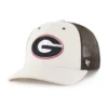 Gorra de camionero sin teñir de los Bulldogs de Georgia, modelo '47