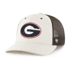 Gorra de camionero sin teñir de los Bulldogs de Georgia, modelo '47