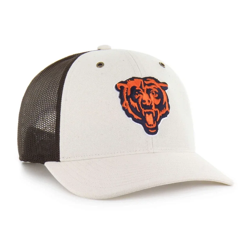 Gorra de camionero sin teñir de los Chicago Bears '47, corte holgado