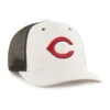 Gorra de camionero sin teñir de los Cincinnati Reds de 1947