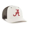 Gorra de camionero sin teñir de los Crimson Tide de Alabama del 47