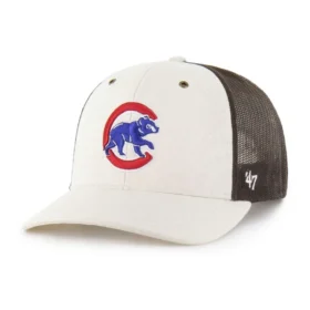 Gorra de camionero sin teñir de los Cubs de Chicago '47