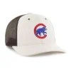 Gorra de camionero sin teñir de los Cubs de Chicago '47