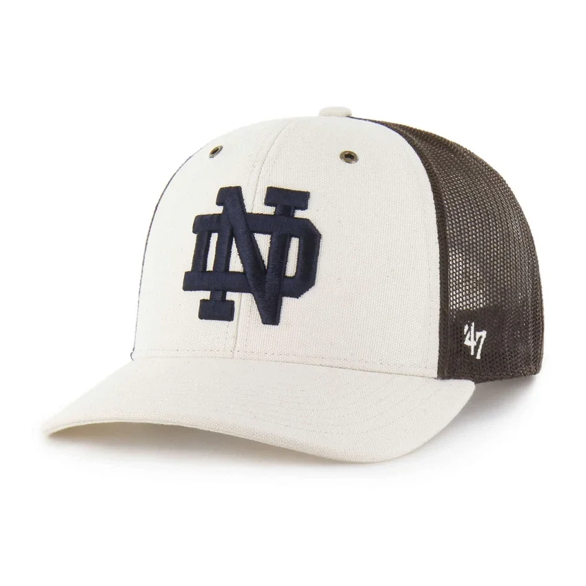 Gorra de camionero sin teñir de los Fighting Irish de Notre Dame del 47