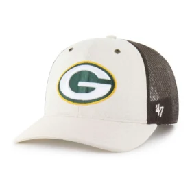 Gorra de camionero sin teñir de los Green Bay Packers '47, corte holgado