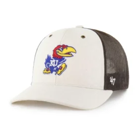 Gorra de camionero sin teñir de los Jayhawks de Kansas '47