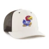 Gorra de camionero sin teñir de los Jayhawks de Kansas '47