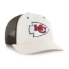 Gorra de camionero sin teñir de los Kansas City Chiefs '47, corte holgado