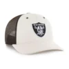 Gorra de camionero sin teñir de los Las Vegas Raiders '47, corte holgado