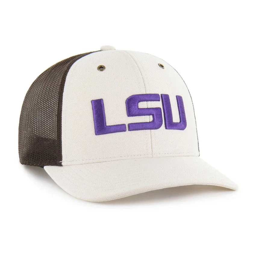 Gorra de camionero sin teñir de los Louisiana State Tigers del 47