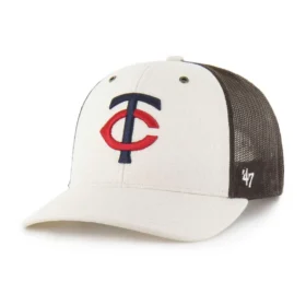 Gorra de camionero sin teñir de los Minnesota Twins de 1947
