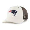 Gorra de camionero sin teñir de los New England Patriots '47, corte holgado