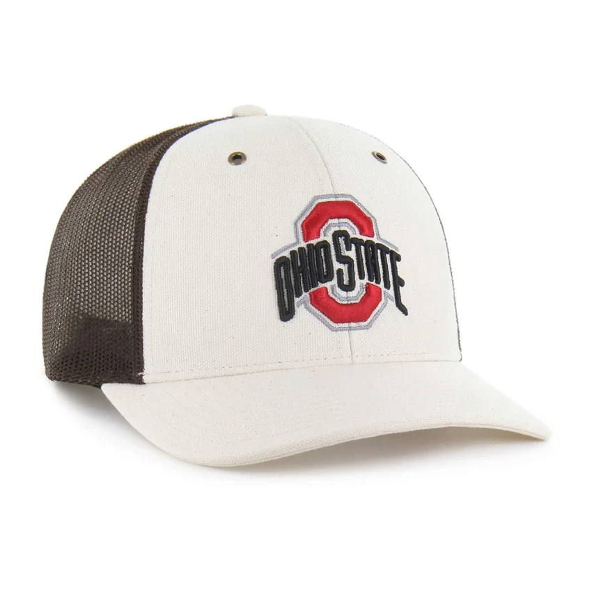 Gorra de camionero sin teñir de los Ohio State Buckeyes '47