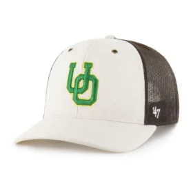 Gorra de camionero sin teñir de los Oregon Ducks '47