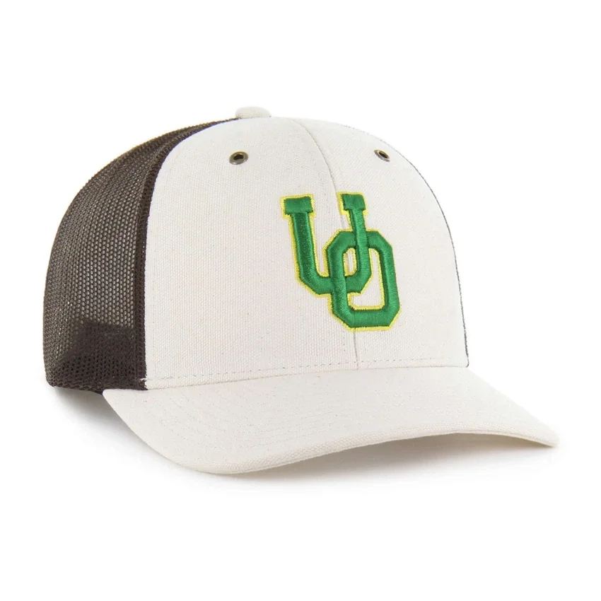 Gorra de camionero sin teñir de los Oregon Ducks '47