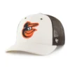 Gorra de camionero sin teñir de los Orioles de Baltimore '47