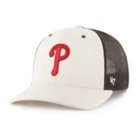 Gorra de camionero sin teñir de los Philadelphia Phillies '47