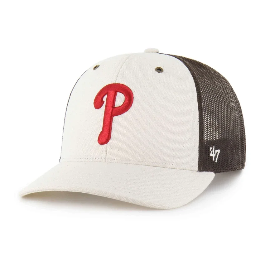 Gorra de camionero sin teñir de los Philadelphia Phillies '47