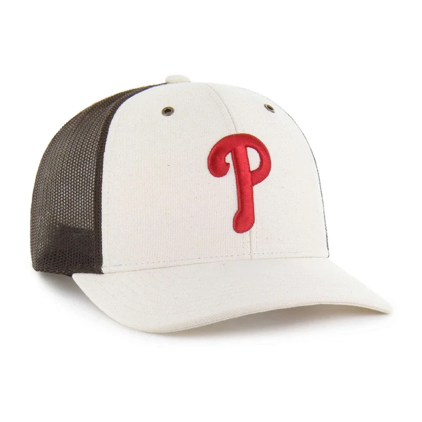 Gorra de camionero sin teñir de los Philadelphia Phillies '47