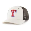 Gorra de camionero sin teñir de los Texas Rangers '47