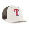 Gorra de camionero sin teñir de los Texas Rangers '47