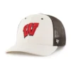 Gorra de camionero sin teñir de los Wisconsin Badgers '47