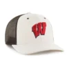Gorra de camionero sin teñir de los Wisconsin Badgers '47