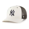 Gorra de camionero sin teñir de los Yankees de Nueva York, modelo '47