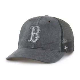Gorra de camionero teñida de los Boston Red Sox, corte holgado, modelo '47