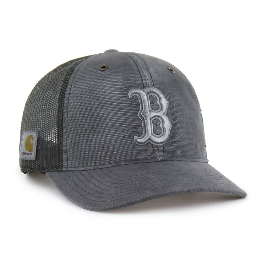 Gorra de camionero teñida de los Boston Red Sox, corte holgado, modelo '47