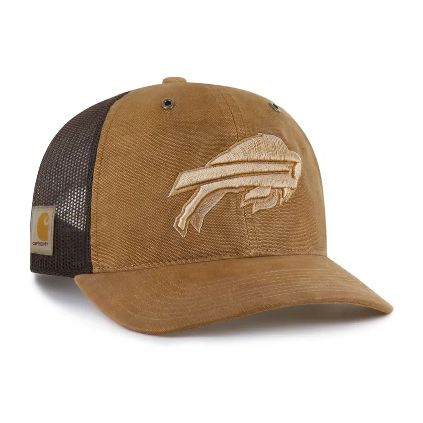 Gorra de camionero teñida de los Buffalo Bills '47, corte holgado