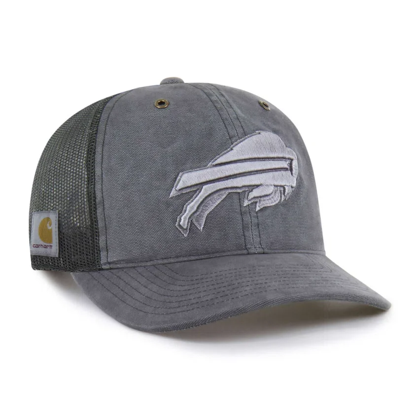 Gorra de camionero teñida de los Buffalo Bills '47, corte holgado