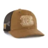 Gorra de camionero teñida de los Cincinnati Bengals, corte holgado, modelo '47