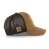 Gorra de camionero teñida de los Cincinnati Bengals, corte holgado, modelo '47