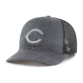 Gorra de camionero teñida de los Cincinnati Reds, corte holgado, modelo '47