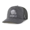 Gorra de camionero teñida de los Cleveland Browns '47, corte holgado