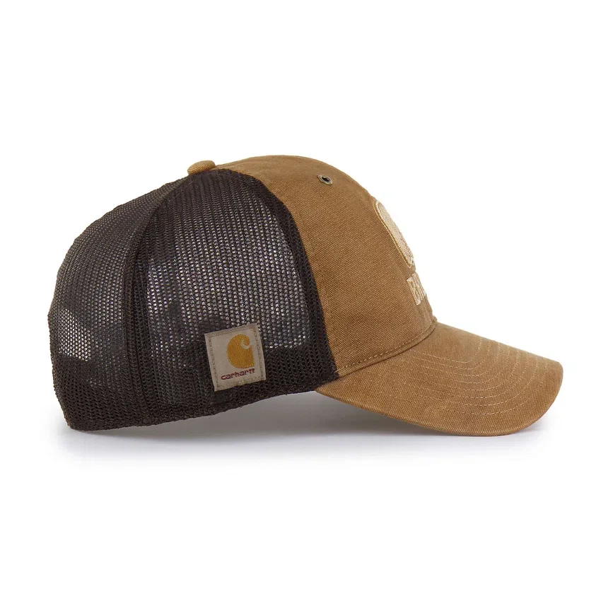 Gorra de camionero teñida de los Cleveland Browns '47, corte holgado