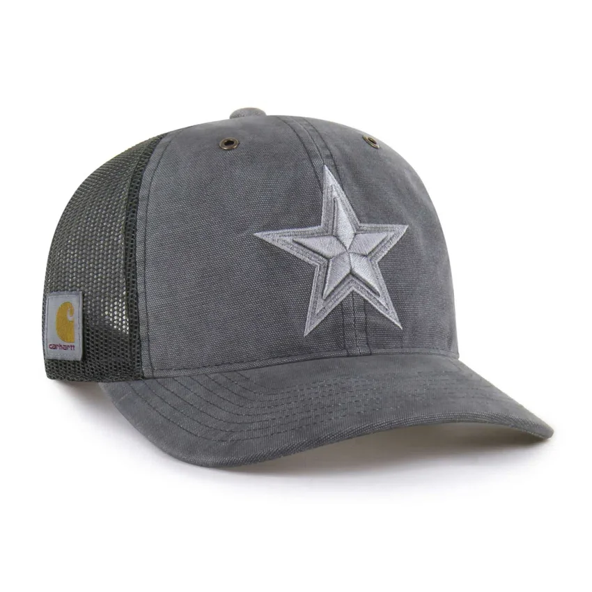 Gorra de camionero teñida de los Dallas Cowboys '47, corte holgado