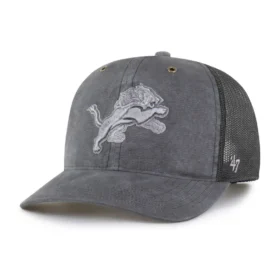 Gorra de camionero teñida de los Detroit Lions, corte holgado, modelo '47