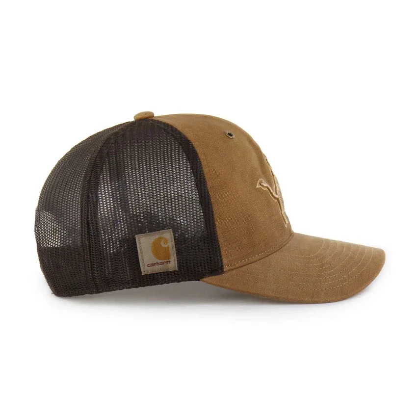 Gorra de camionero teñida de los Detroit Lions, corte holgado, modelo '47