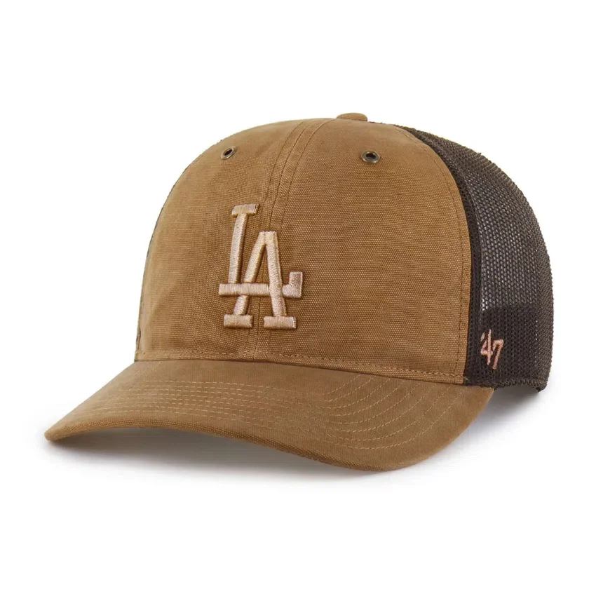Gorra de camionero teñida de los Dodgers de Los Ángeles '47, corte holgado