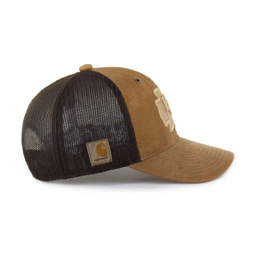 Gorra de camionero teñida de los Kansas City Chiefs '47, corte holgado