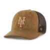 Gorra de camionero teñida de los Mets de Nueva York, corte holgado, modelo '47