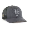 Gorra de camionero teñida de los Mets de Nueva York, corte holgado, modelo '47