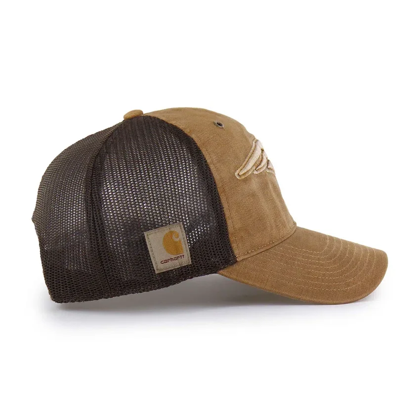 Gorra de camionero teñida de los New England Patriots '47, corte holgado
